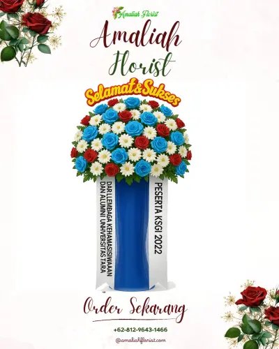Standing Flower di Pasir Angin